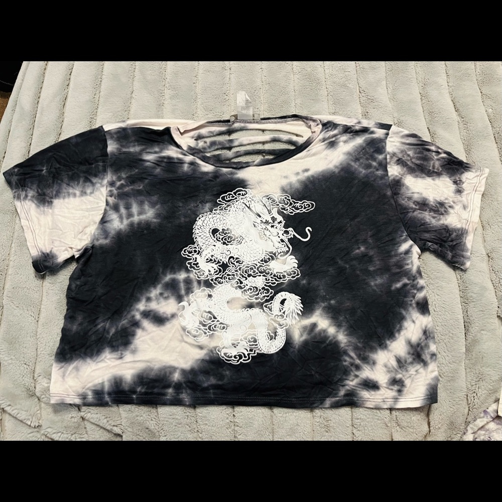 Kiyomi ripped back shirt